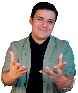 Mateus Amorim dando as boas-vindas